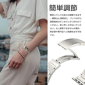 Amazon.co.jp: GYOKUYU「高級チタン金属バンド」コンパチブル